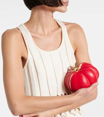Paula's Ibiza leather clutch  | Loewe