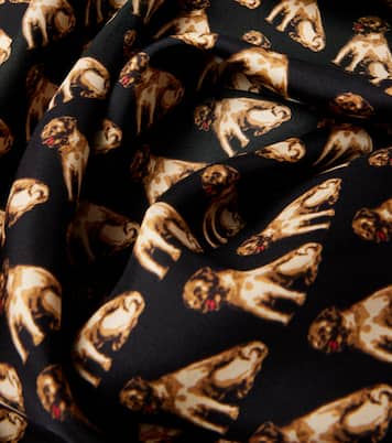 Foulard Petit Charles en soie | Valentino