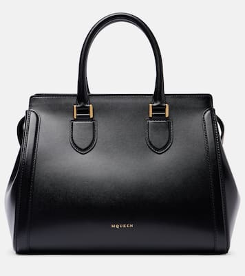Birdee Medium leather tote bag | McQueen