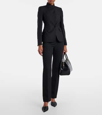 Birdee Medium leather tote bag | McQueen