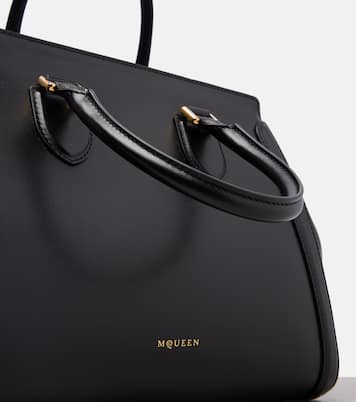 Birdee Medium leather tote bag | McQueen