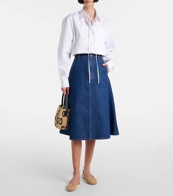 Bailarinas Marmont GG de croché | Gucci