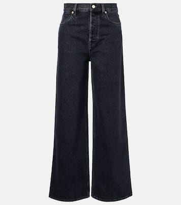 High-Rise Wide-Leg Jeans | Gucci