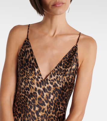 Ira leopard-print silk gown | Nili Lotan
