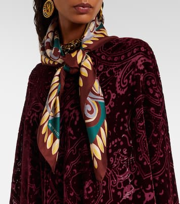 Printed silk scarf | Etro