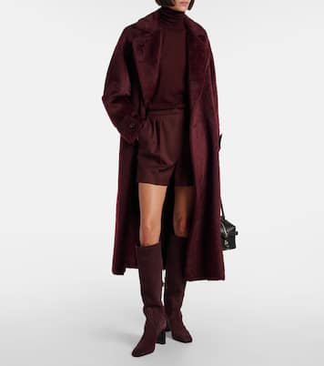 Ozieri high-rise virgin wool shorts | Max Mara