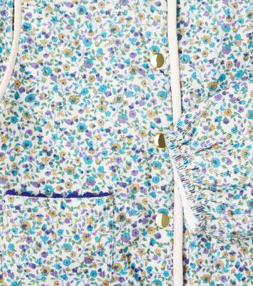 Jouliane floral corduroy jacket | Louise Misha
