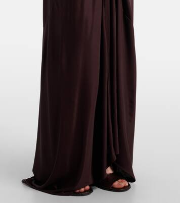 Draped maxi skirt | Dries Van Noten