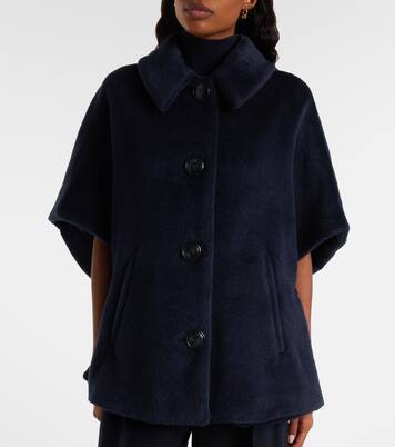 Cape Gulie en alpaga et laine  | Max Mara