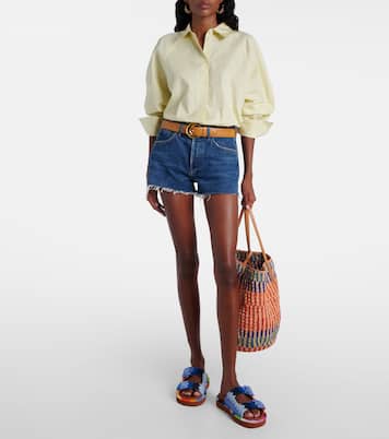 Clea Zigzag锯齿图案毛巾布凉鞋 | Missoni