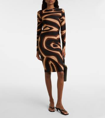 Labirinto jersey minidress | Pucci