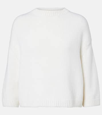 Sabina cropped cashmere sweater | Khaite