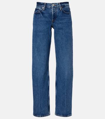 Low-Rise Straight Jeans | Agolde
