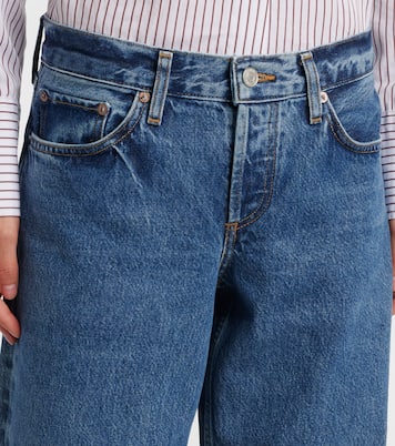 Low-Rise Straight Jeans | Agolde