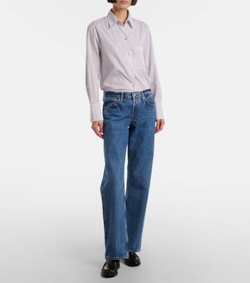 Low-Rise Straight Jeans | Agolde