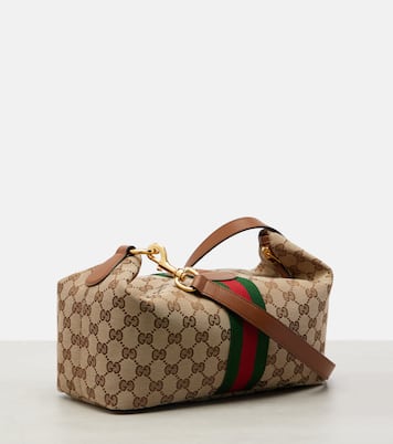 Gucci Vanity GG 캔버스 미디엄 토트 백 | Gucci