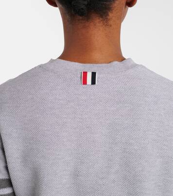 4-Bar cotton jersey T-shirt | Thom Browne