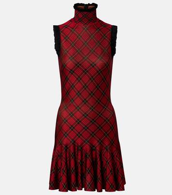 Plaid minidress | McQueen