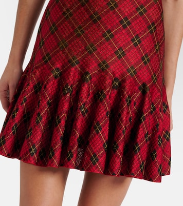 Plaid minidress | McQueen