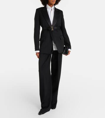 Blazer mit Satin | Victoria Beckham