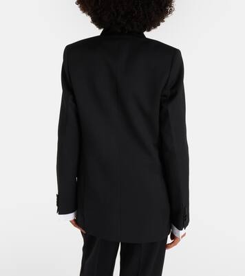 Blazer mit Satin | Victoria Beckham
