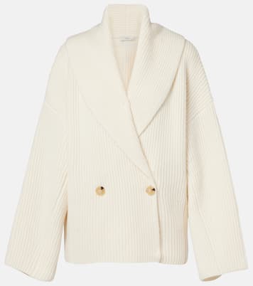 Ribbed-knit wool-blend jacket  | Vince
