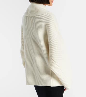 Ribbed-knit wool-blend jacket  | Vince