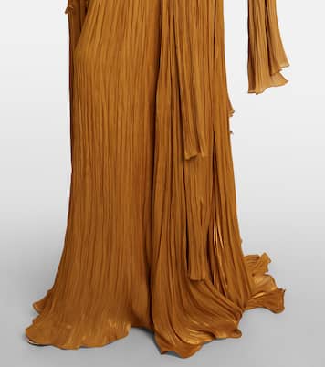 Peplum ruched gown | Marmar Halim