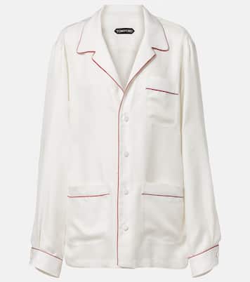 Silk twill pajama shirt | Tom Ford