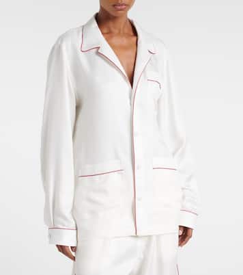 Silk twill pajama shirt | Tom Ford