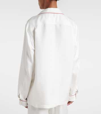 Silk twill pajama shirt | Tom Ford