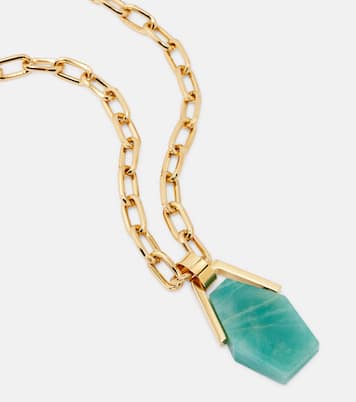 Portal gold-plated chain necklace  | La DoubleJ