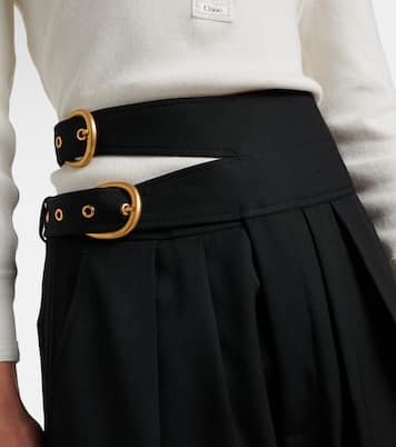 Virgin wool wide-leg pants | Chloé