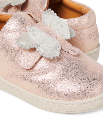 Sneakers Hadria aus Metallic-Leder | Donsje
