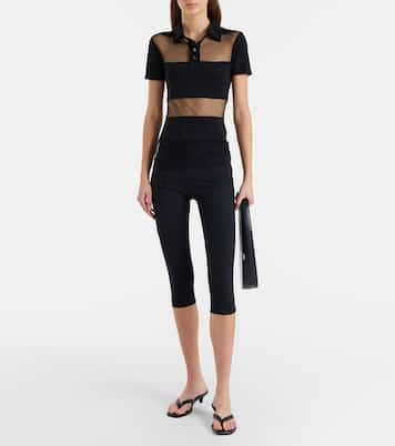 Jersey capri pants | Coperni