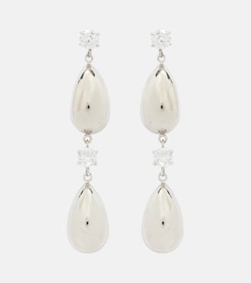 Crystal-embellished drop earrings | Magda Butrym