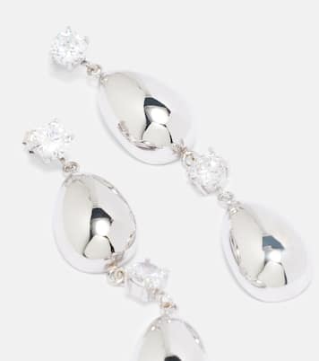 Crystal-embellished drop earrings | Magda Butrym