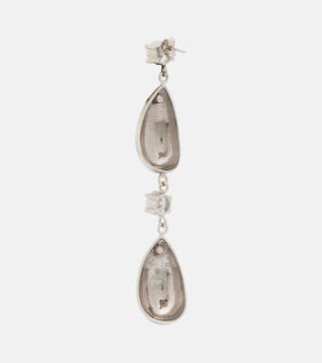 Crystal-embellished drop earrings | Magda Butrym