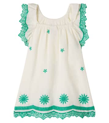 Baby Anna embroidered cotton dress | Bonton