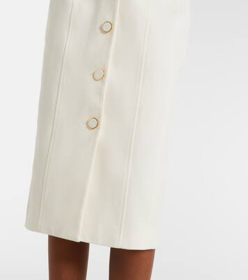 Liana cotton midi dress | Veronica Beard