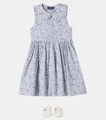 Printed cotton dress | Polo Ralph Lauren Kids