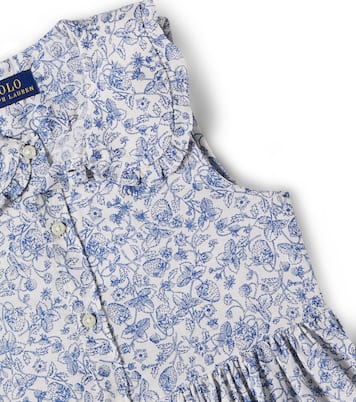 Printed cotton dress | Polo Ralph Lauren Kids