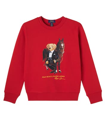 Polo Bear cotton sweatshirt | Polo Ralph Lauren Kids