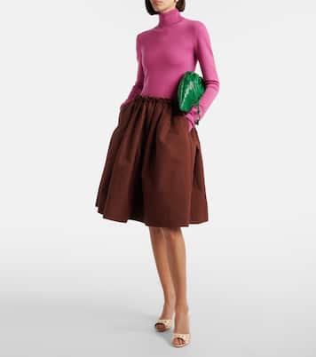 Jadaron polka-dot twill mules | Manolo Blahnik