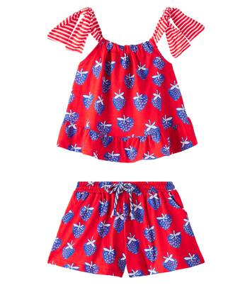 Silvestre cotton top and shorts set | Fábula
