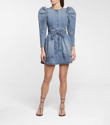 Miniabito di jeans Domino | Ulla Johnson