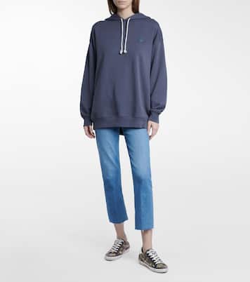Super-Star leather-trimmed sneakers | Golden Goose
