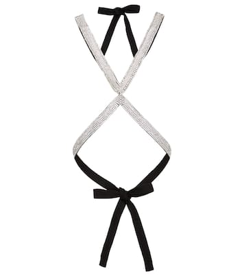 Cintura harness con cristalli | JW Anderson
