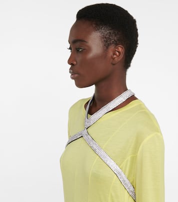 Cintura harness con cristalli | JW Anderson