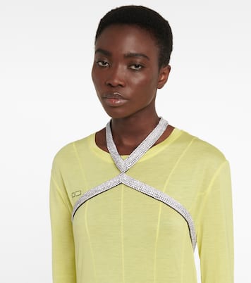 Cintura harness con cristalli | JW Anderson